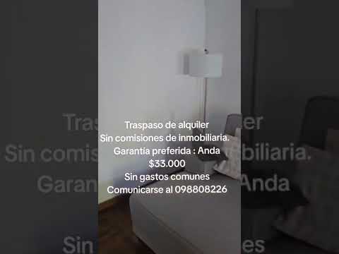 Traspaso de alquiler - Carrasco norte