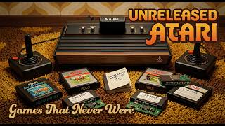 Unreleased Atari!  The Atari 2600 Games that Never Were - This week on Atari Unlimited!
