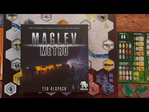 Maglev Metro szabálymagyarázó - Petra Játékszabály Videói