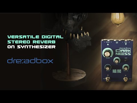 Dreadbox Darkness stereo reverb and granular pitch shifter pedal image 4