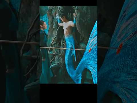 Mermaid boy😳🧜‍♂#thebluewhisper || #mermaid || #cdrama || #shorts