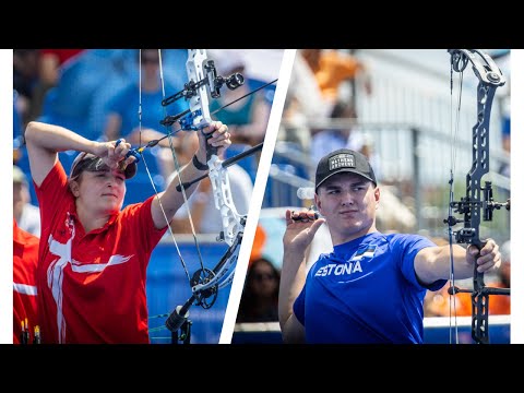 Denmark v Estonia – compound mixed team gold | Munich 2022 European Championships