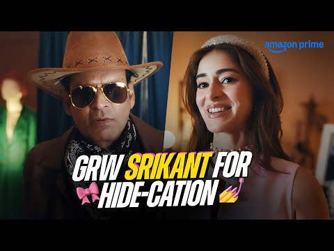 When Srikant Tiwari Met Bae for Hide-cation Look😎 | The Family Man Season 3 | Prime Video India