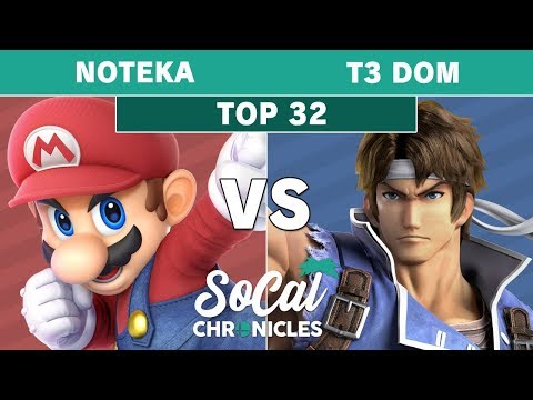 Socal Chronicles 2020 - Noteka (Mario) Vs CG | T3 Dom (Richter) Top 32 Winners