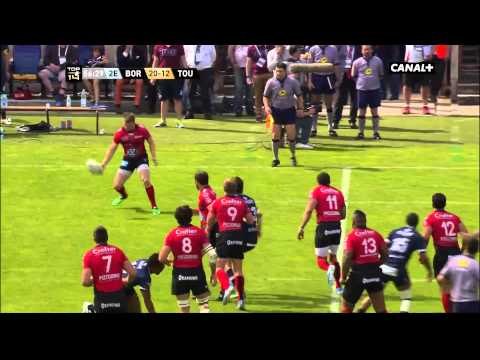 Top14 J24   UBB Vs RCT   placage Bastareaud sur Talebula