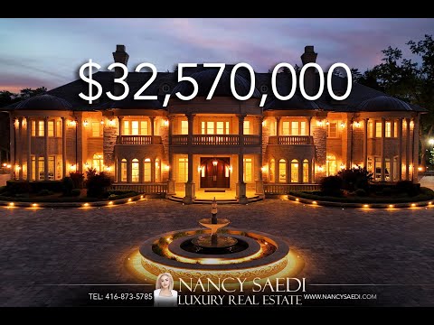 $32,570,000 Iconic Bridle Path Mansion Tour✨8 High Point Rd , Listed By Nancy Saedi