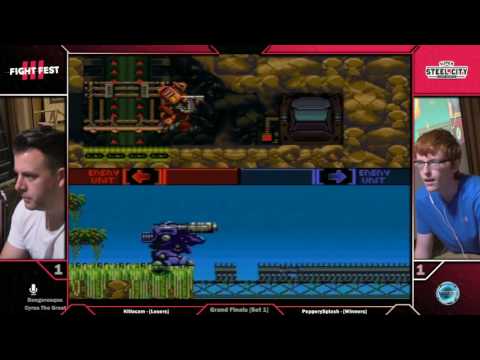Fight Fest 3   Mystery Tournament   Grand Finals   Metal Warriors SNES   PepperySplash vs Killacam
