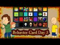 Best Behavior Card Day 3 Caillou Actually Gets Grounded