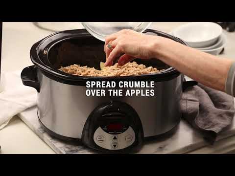 Slow Cooker Apple Crisp