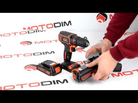 Аккумуляторная дрель-шуруповерт BDCDC18B BLACK DECKER (BDCDC18B) Аккумуляторная дрель-шуруповерт BDCDC18B BLACK DECKER (BDCDC18B)