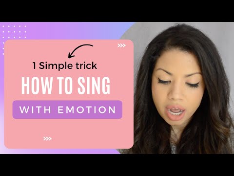 How to Sing with Emotion - One Simple Trick