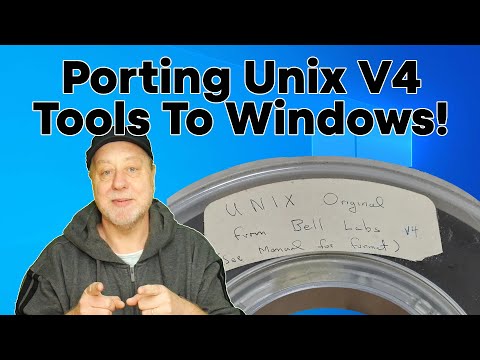 Porting Parts of The Unix v4 Source Code to Windows!