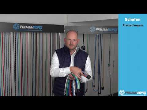 Schoten für Großsegel, Vorsegel oder Spinnaker