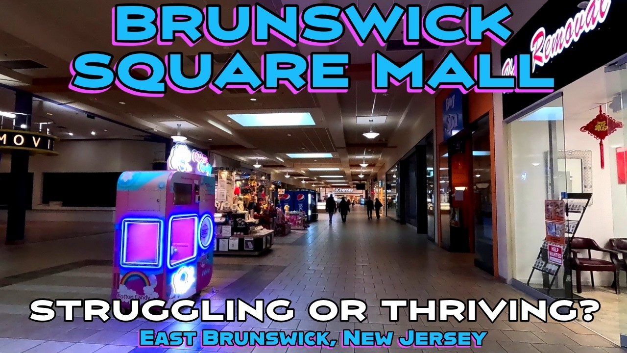 Brunswick Square Mall: Is it Struggling or Thriving? Plus, a Walkthrough of the Closing FYE Store!