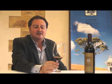 Joe Grilli tastes the 1996 JOSEPH Moda