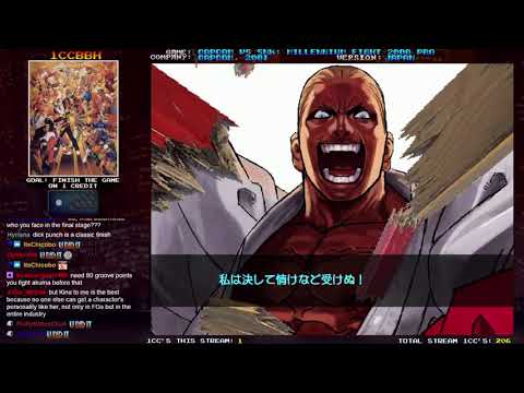 1CCBBH -207. Capcom vs. SNK Pro (Dictator/Joe, 1 Credit Clear)