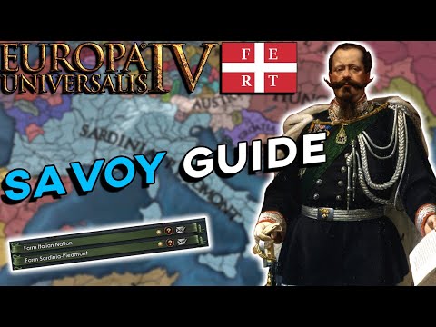 EU4 1.31 Savoy Guide - The Most Historical Way to Form Italy?