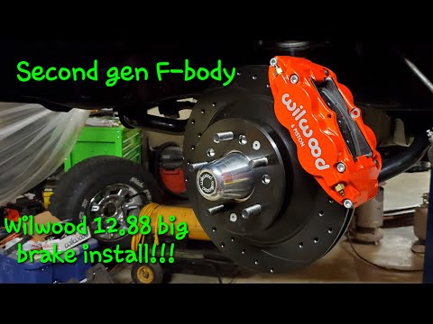 WILWOOD big brake Install second gen f-body