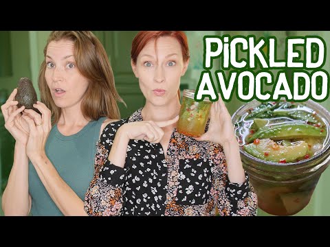 Pickled Avocados are AMAZING!