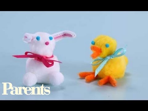 Bunny Pom-Pom Easter Crafts | Parents