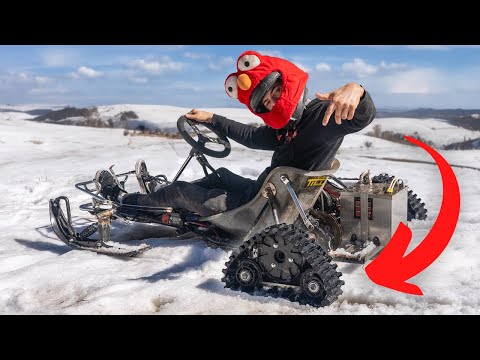 Sleeper Go Kart gets Tracks and Skis!