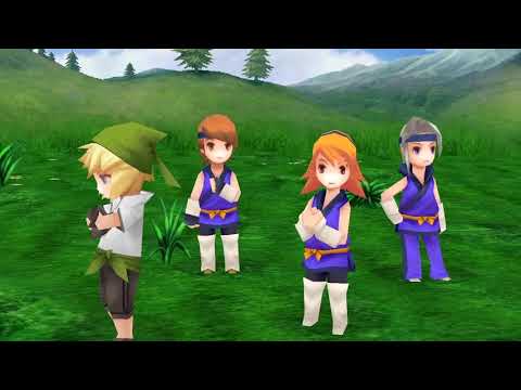 Final Fantasy III [PC] Playthrough #040, Job Level 50: Thief and Monks