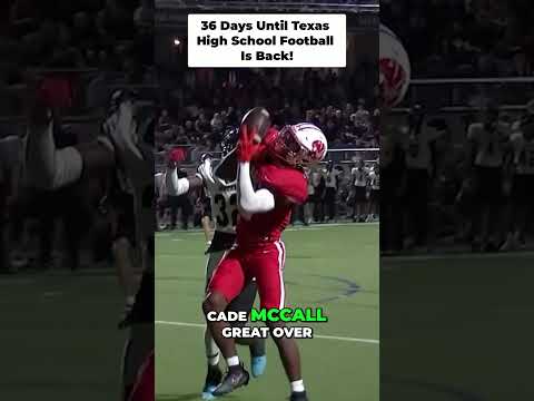 Posting 1 play every day until Texas High School Football is back! 36 Days left!