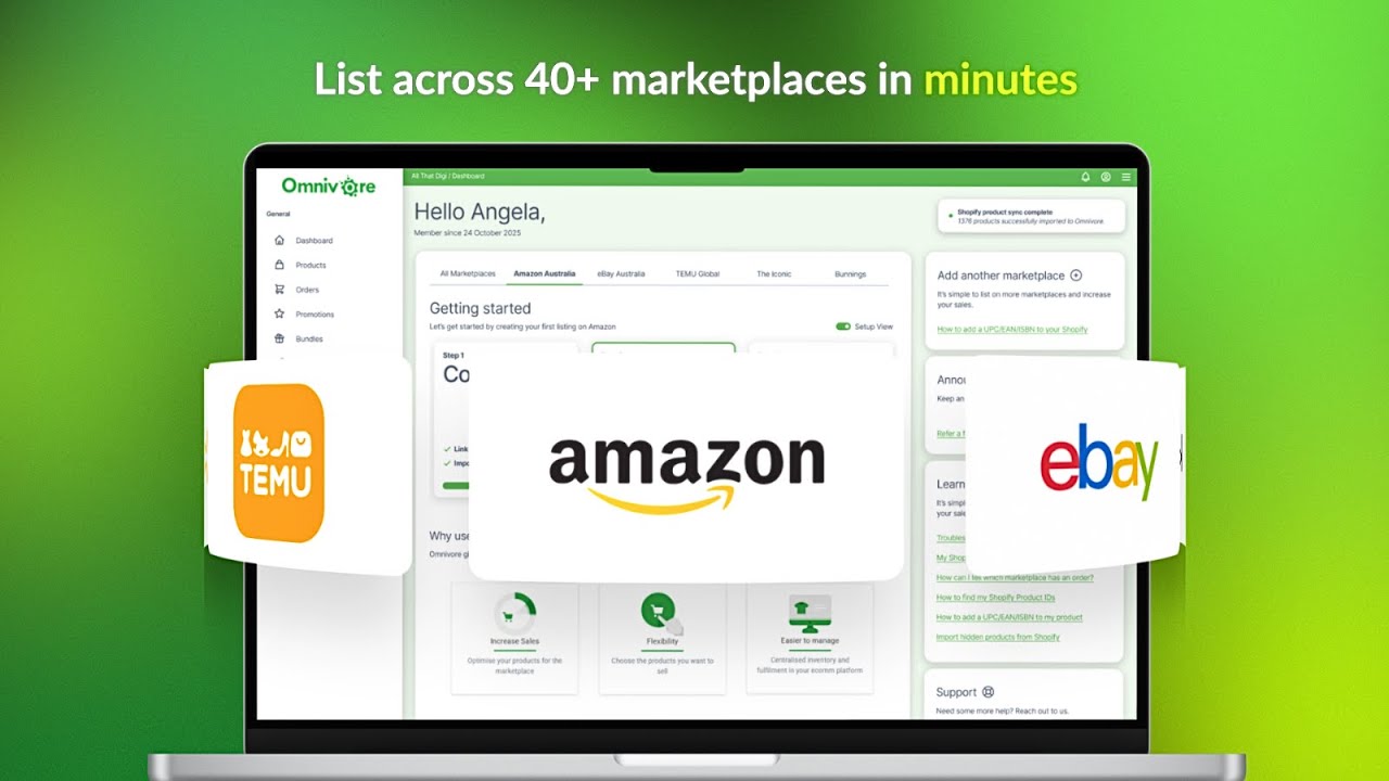 Omnivore for Marketplaces Demo