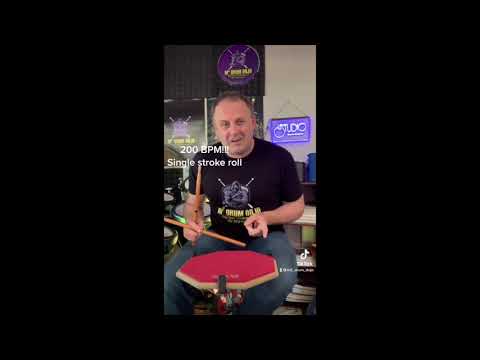 Mike's Single Stroke Roll Challenge 140 - 200 BPM