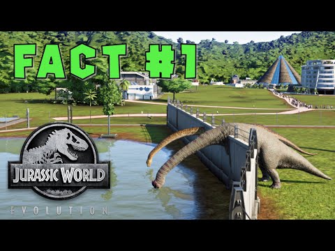 Facts you should know #1: Long Necked Dinosaurs | Jurassic World Evolution