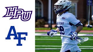 High Point vs Air Force 2019 NCAA D1 Lacrosse Highlights