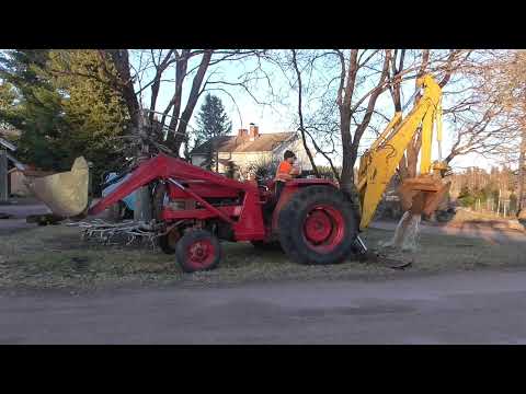 MF175 + JAMES yhdistelmä - käynnistys ja siirtoyritys