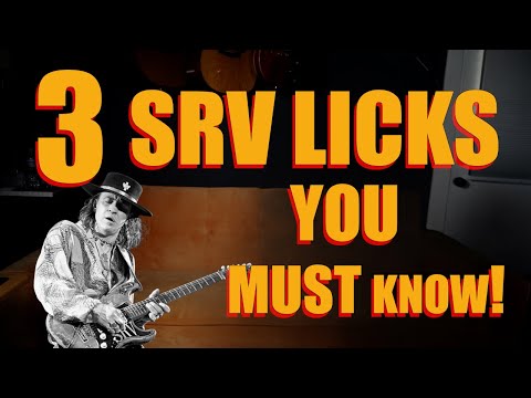These 3 Stevie Ray Vaughan Licks Changed My Playing! | Guitar Lesson
