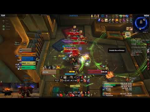 Atal'dazar Mythic +18 Protection Warrior | BFA World of Warcraft (Reaping Affix)