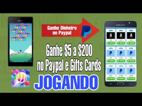 O SEGREDO para 
GANHAR $5 a $200 no PAYPAL e GlFTS CARDS JOGANDO.