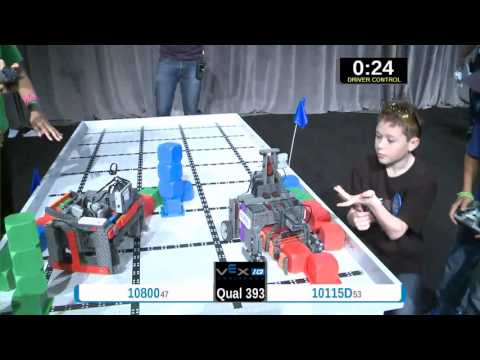 2015 VEXIQ Elem Q393 -  (10800 10115D) 144 - VEX-IQ Elementary School-VEX Worlds 2015