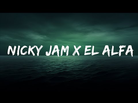 Pikete - Nicky Jam x El Alfa | Lyrics Video (Official)