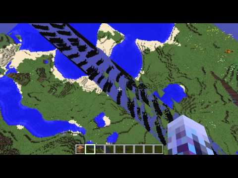Insane Minecraft Terrain Glitch! Watch Now!