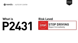 OBD Code p2431 Guide to Repair