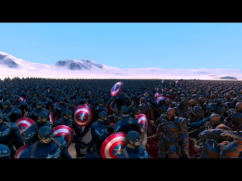 DC vs. MARVEL | EP.06 - 5000x CaptainAmerica vs. DeathStroke - UEBS