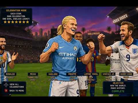 World Soccer Legends 2026 music video thumbnail