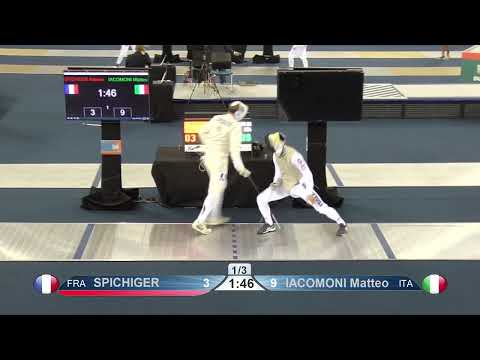 2022 238 T08 01 M F Individual Dubai UAE WCH BLUE IACOMONI ITA vs SPICHIGER FRA