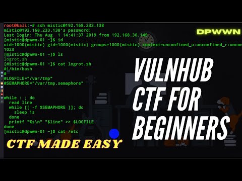Vulnhub CTF Walkthrough For Beginners | CTF Walkthrough Made Easy "DPWWN" | OSCP Similar CTF Machine