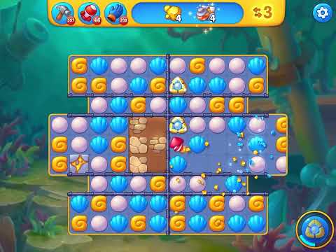 Fishdom level 6544 no boosters フィッシュダム ノーマル [Friend's]