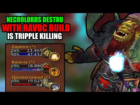 TRIPPLE KILL WITH HAVOC BUILD  - NECROLORDS DESTRUCTION BUILD IS FUN TO PLAY