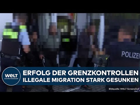 DEUTSCHLAND: Grenzkontrollen zeigen Wirkung! Zahl der illegalen Einwanderer ist deutlich gesunken