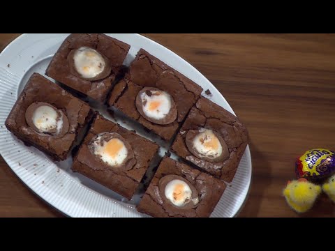 Creme Egg Brownies | Nicola Halloran
