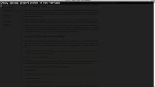 Setting up a Basic PyEnv Virtual Environment