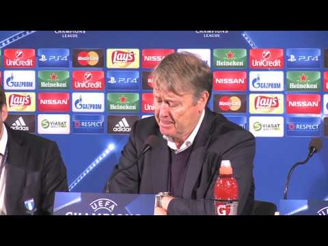 MFFtv: Presskonferensen efter MFF - PSG 0-5