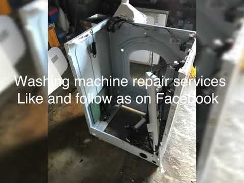 How to Change bearings on a washing machine Bosch Germany Dutch
